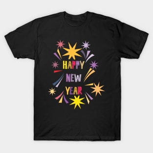 Happy New Year 01 T-Shirt